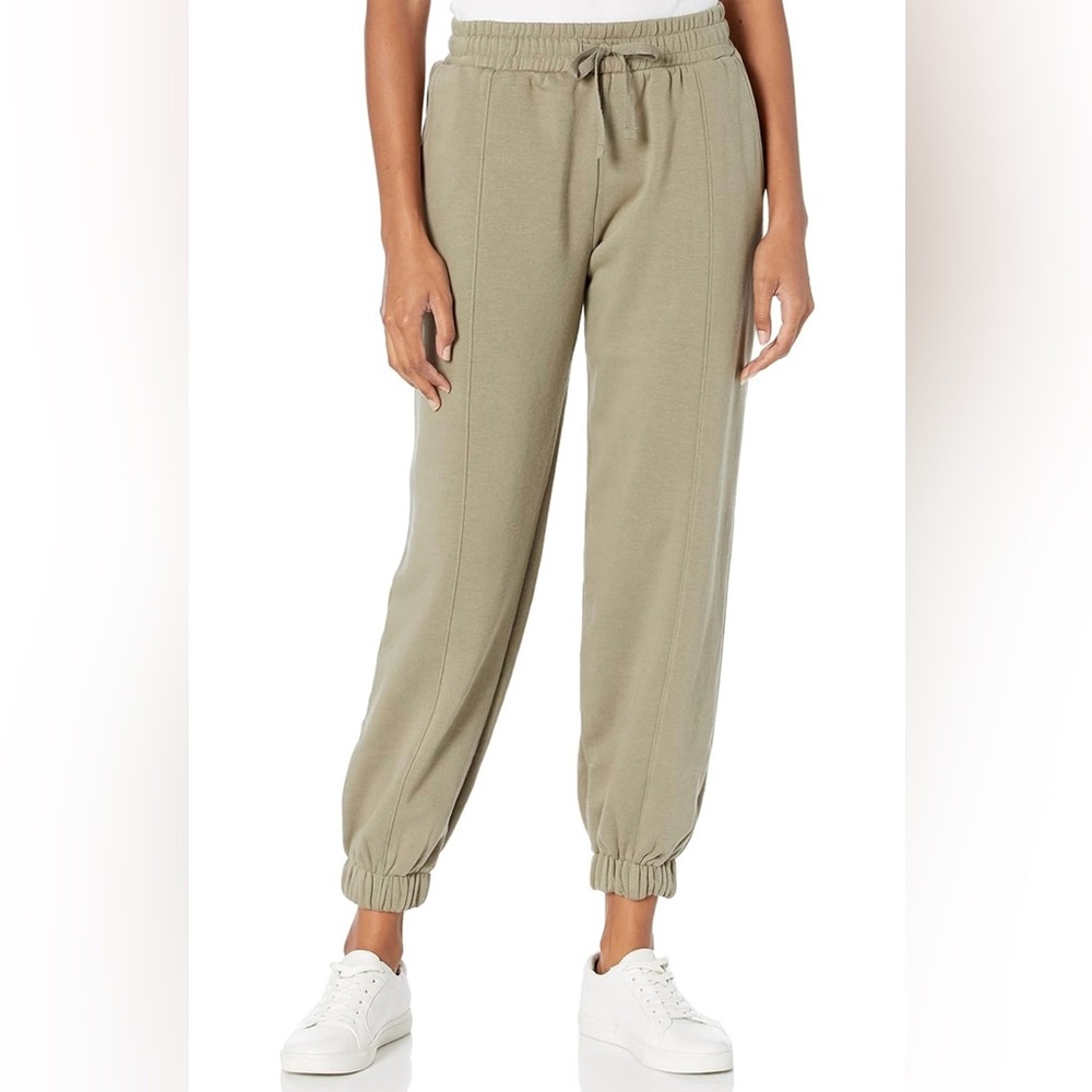 Green Joggers with detail